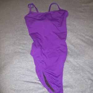 28 PURPLE GT TIE BACK ONESIE